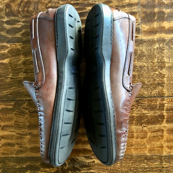 ❌SOLD❌ Dockers Brown Leather Loafers - Size 11M (NWOT) - Picture 3 of 11